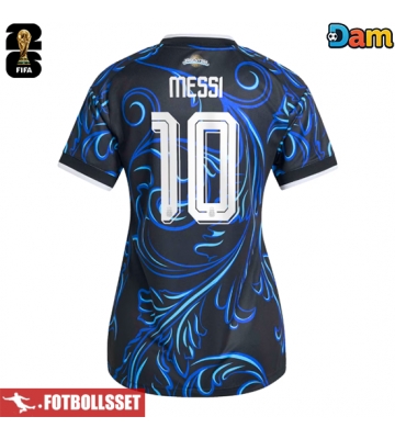 Argentina Lionel Messi #10 Bortatröja Dam VM 2026 Kortärmad